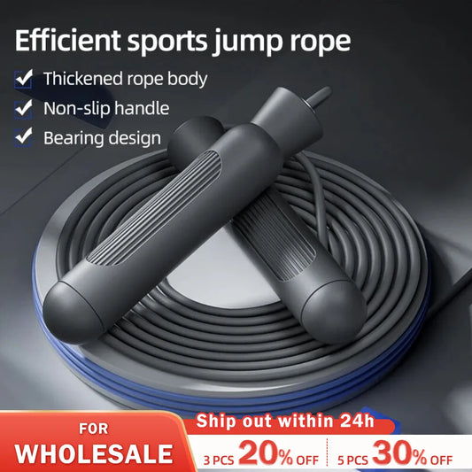 Adjustable Jump Rope for Speed Skipping, Exercise Skipping Rope for Weight-loss, Fitness Jump Rope for Women Men and Kids