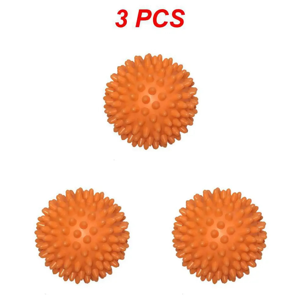 1~10PCS Durable PVC Spiky Massage Ball Trigger Point Sport Fitness Hand Foot Pain Relief Plantar Fasciitis Reliever Hedgehog 7cm