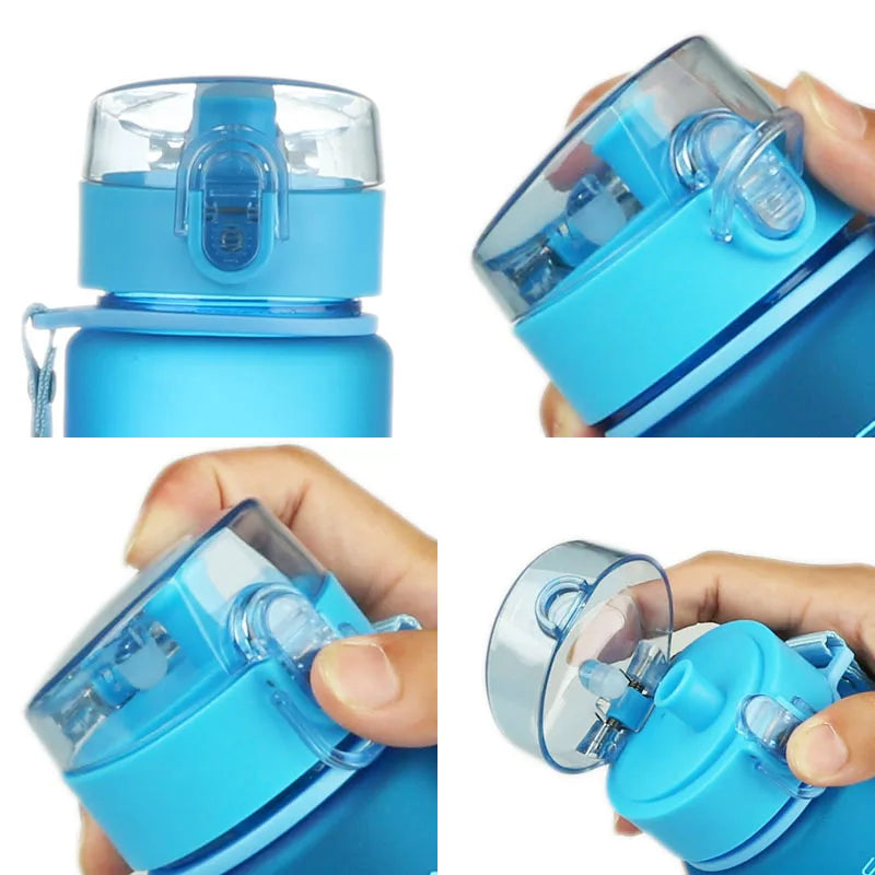 Water Bottle Sport Frosted Tour Outdoor Leak Proof Seal Child School Water Bottles for Children Kids Girl Drinkware BPA Free