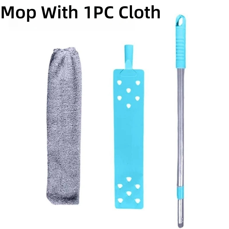 Long Handle Mop Bedside Dust Brush Detachable Cleaning Duster Gap Cleaning brush Sofa Furniture Gap Dust Cleaner Household Items