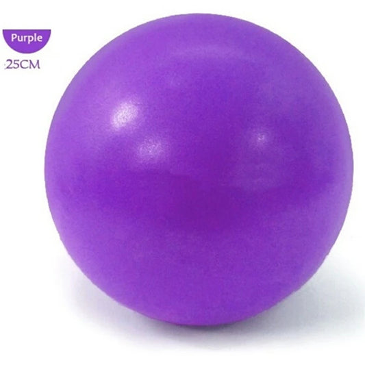 25cm Inflatable Yoga Ball Exercise Fitness Pilates Ball Balance Gym Pump Yoga Training Ballon