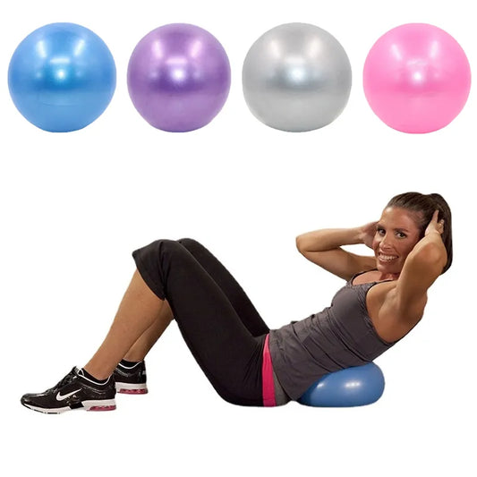 25cm Pilates Ball Explosion-proof Yoga Core Ball Indoor Balance Exercise Gym Ball for Fitness Pilates Equipment мяч для фитнеса