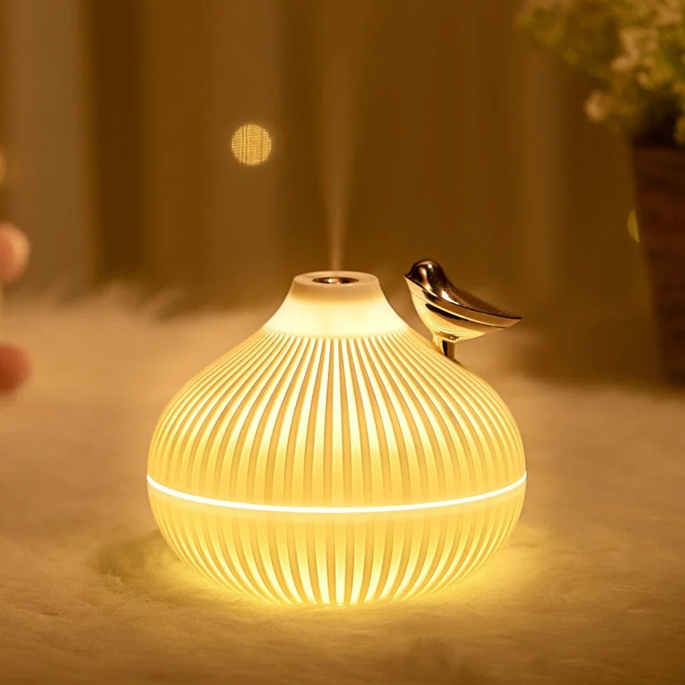 New Creative Small Onion Humidifier Mini USB Home Office Desktop Air Conditioning Room Large Mist Humidifier