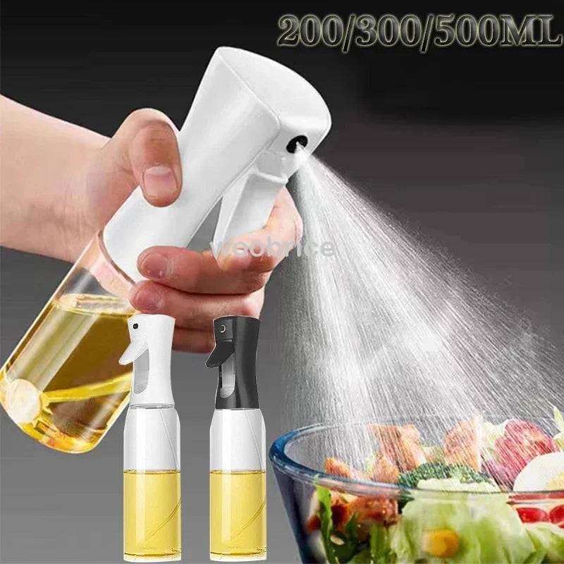 200ml 300ml 500ml Oil Spray Bottle Kitchen Cooking Olive Oil Dispenser Camping BBQ Baking Vinegar Soy Sauce Sprayer Containers