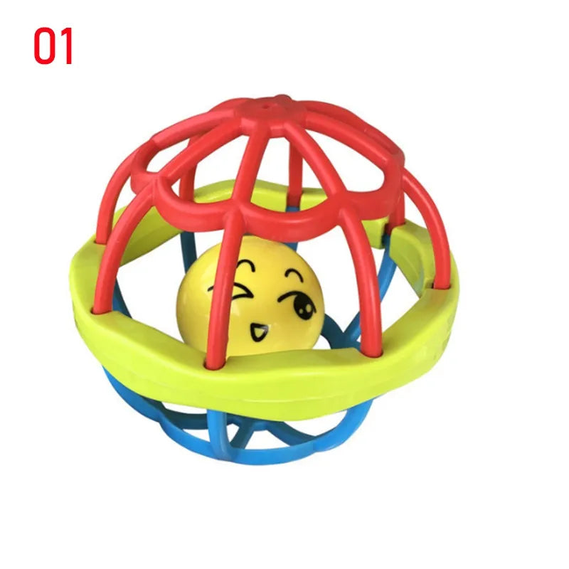 Baby hand grasp ball rattles