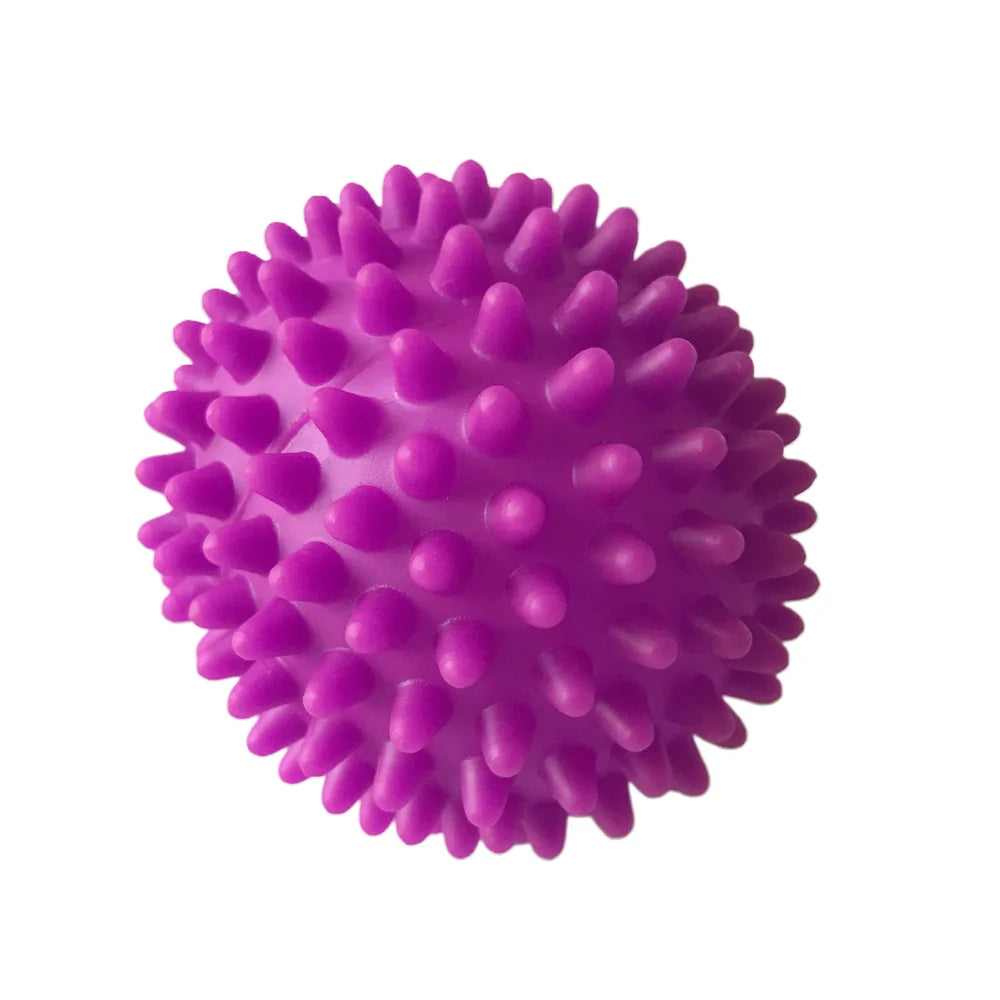 1~10PCS Durable PVC Spiky Massage Ball Trigger Point Sport Fitness Hand Foot Pain Relief Plantar Fasciitis Reliever Hedgehog 7cm