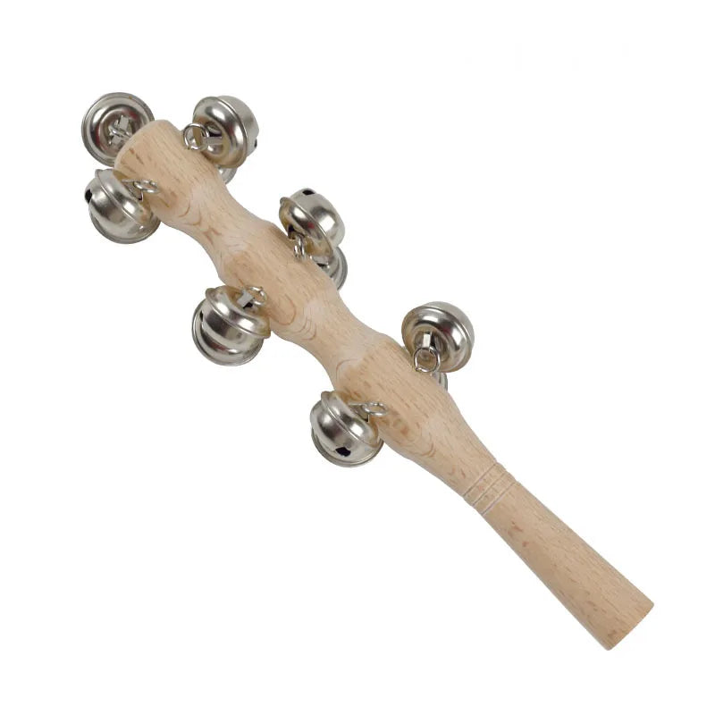 Wooden Musical Instruments for Children Montessori Educational Toy Natural Wood Music Instruments Set for Newborn Babies 0 12M