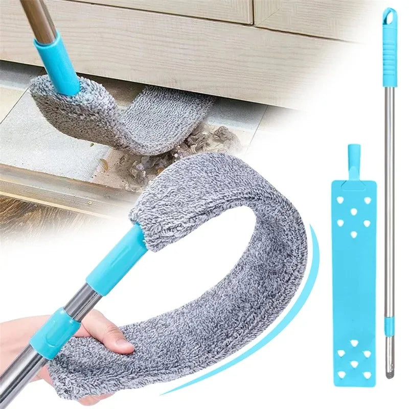 UNTIOR Long Handle Dust Mops Floor Ceiling Cleaning Mops Bed Bottom Dust Cleaner Sofa Dust Removal Brush Household Cleaning Tool