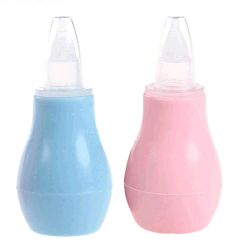 New Born Silicone Kids Safety Nose Cleaner Manual Snot Vacuum Suction Soft Children Nasal Aspirator Baby Care Accessory