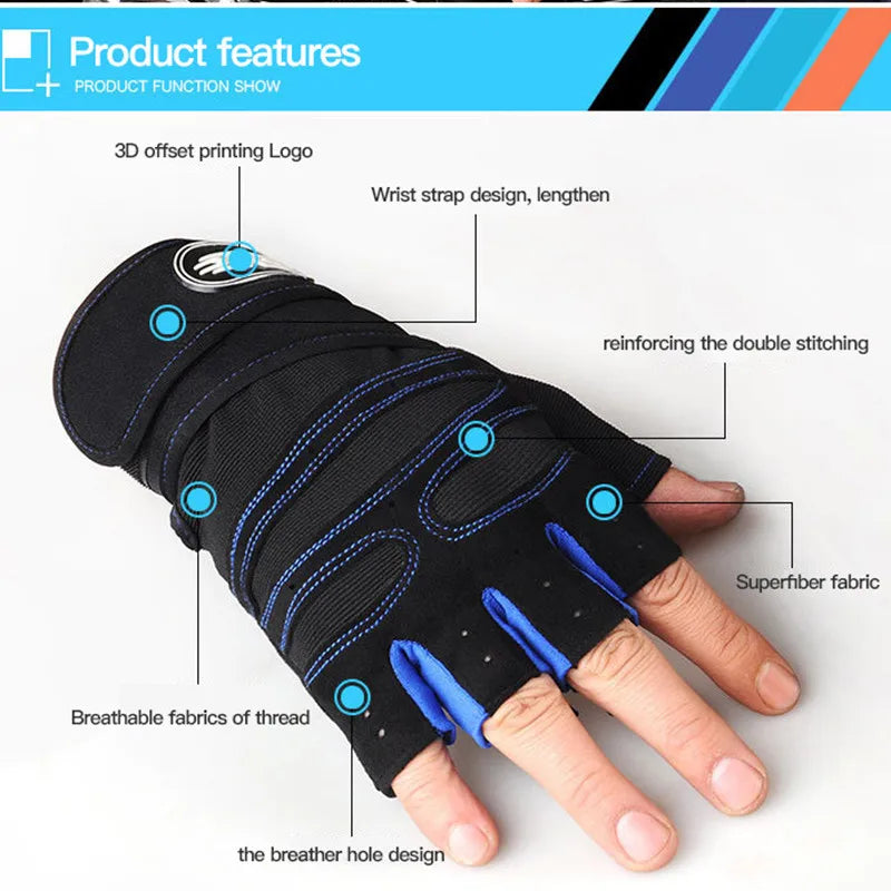 Dumbbell Gloves for Men Women Weightlifting