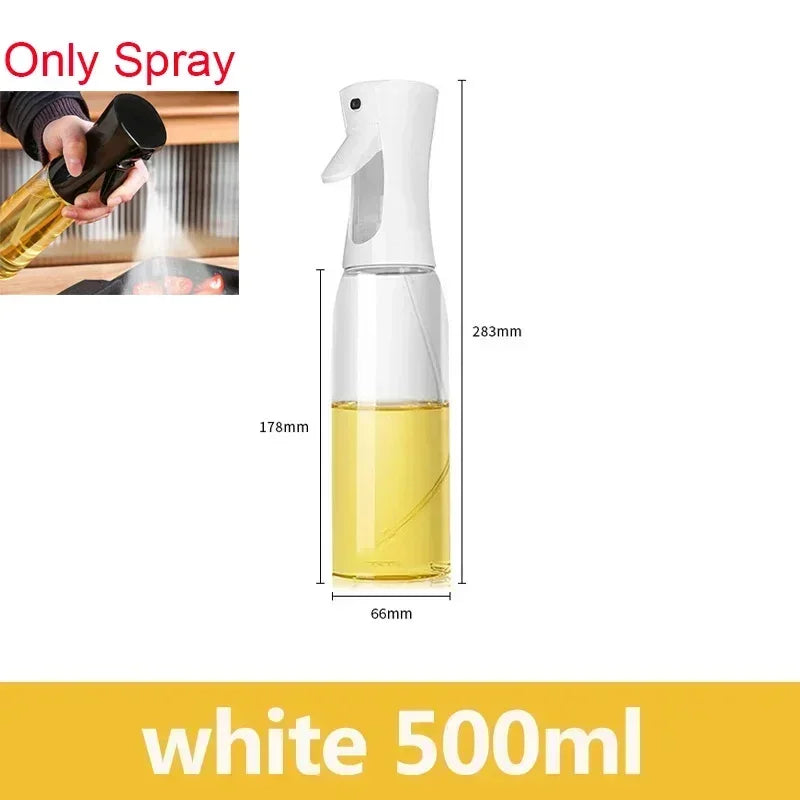 2 in 1 200/300/500ml Oil Spray for Kitchen Spray Oil Bottle Oil Washer Vinegar Soy Sauce Sprayer Containers  Washer