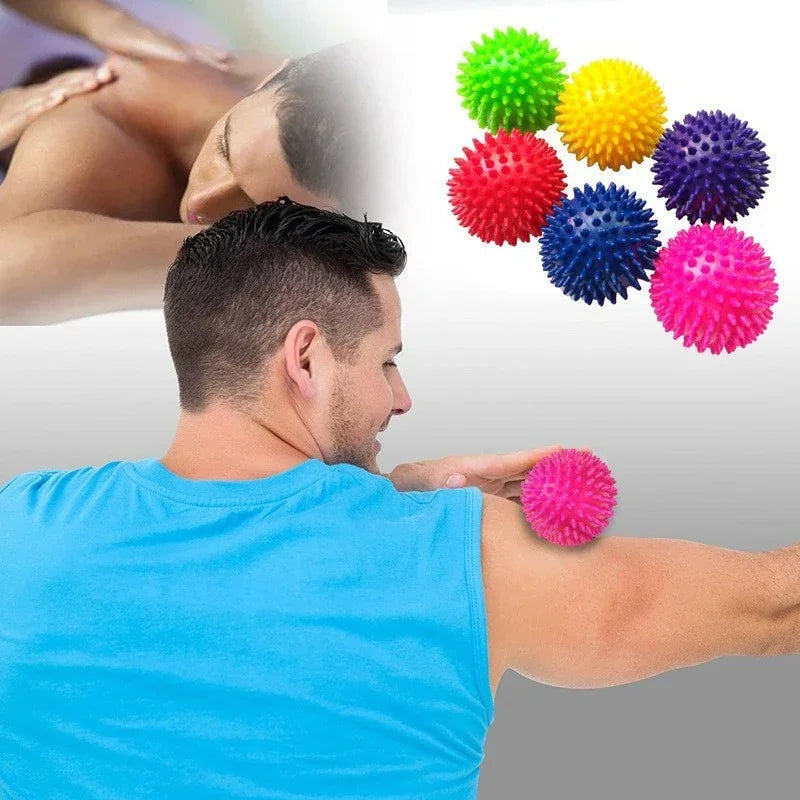 6cm Balls Massage Ball Trigger Point Sport Fitness Hand Foot Pain Relief Plantar Hedgehog Fasciitis Reliever Foot Massager