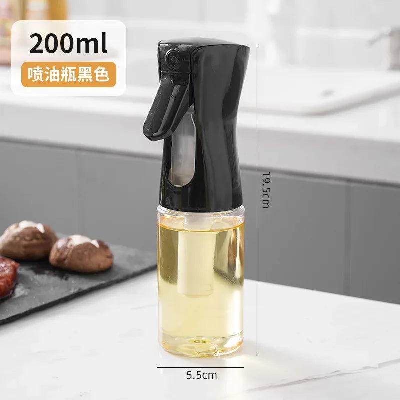 200/300/500 ML Oil Spray Pot Kitchen Household Edible Olive Oil Spray Bottle Atomized Misty Oil Tank Air Fryer Spray Bottle