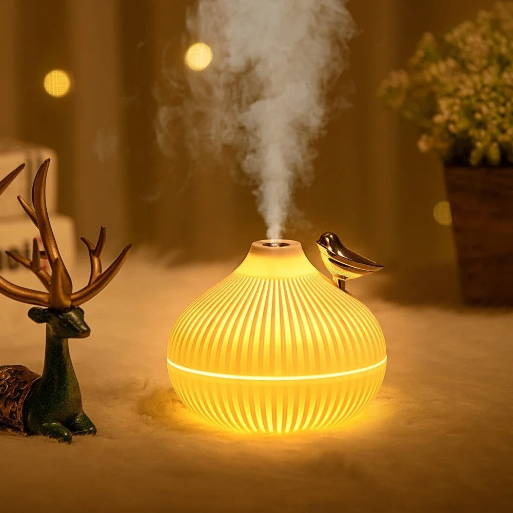 New Creative Small Onion Humidifier Mini USB Home Office Desktop Air Conditioning Room Large Mist Humidifier