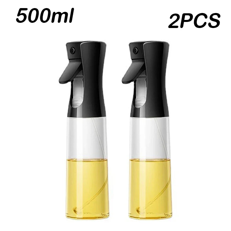 200/300/500 ML Oil Spray Pot Kitchen Household Edible Olive Oil Spray Bottle Atomized Misty Oil Tank Air Fryer Spray Bottle