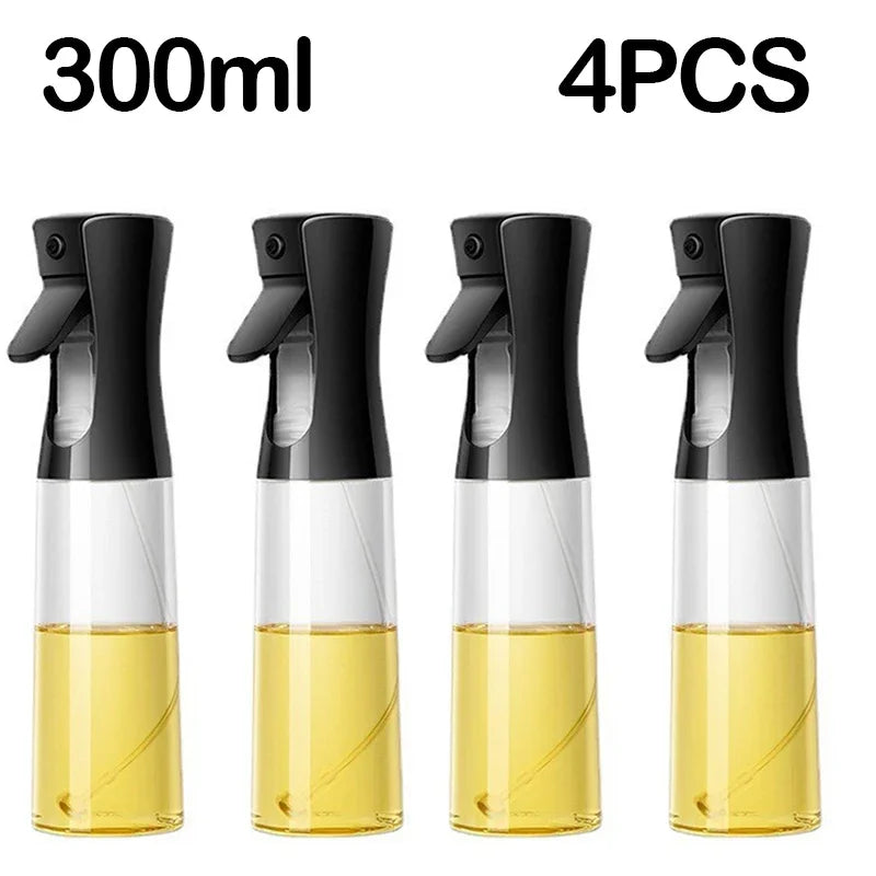 200/300/500 ML Oil Spray Pot Kitchen Household Edible Olive Oil Spray Bottle Atomized Misty Oil Tank Air Fryer Spray Bottle