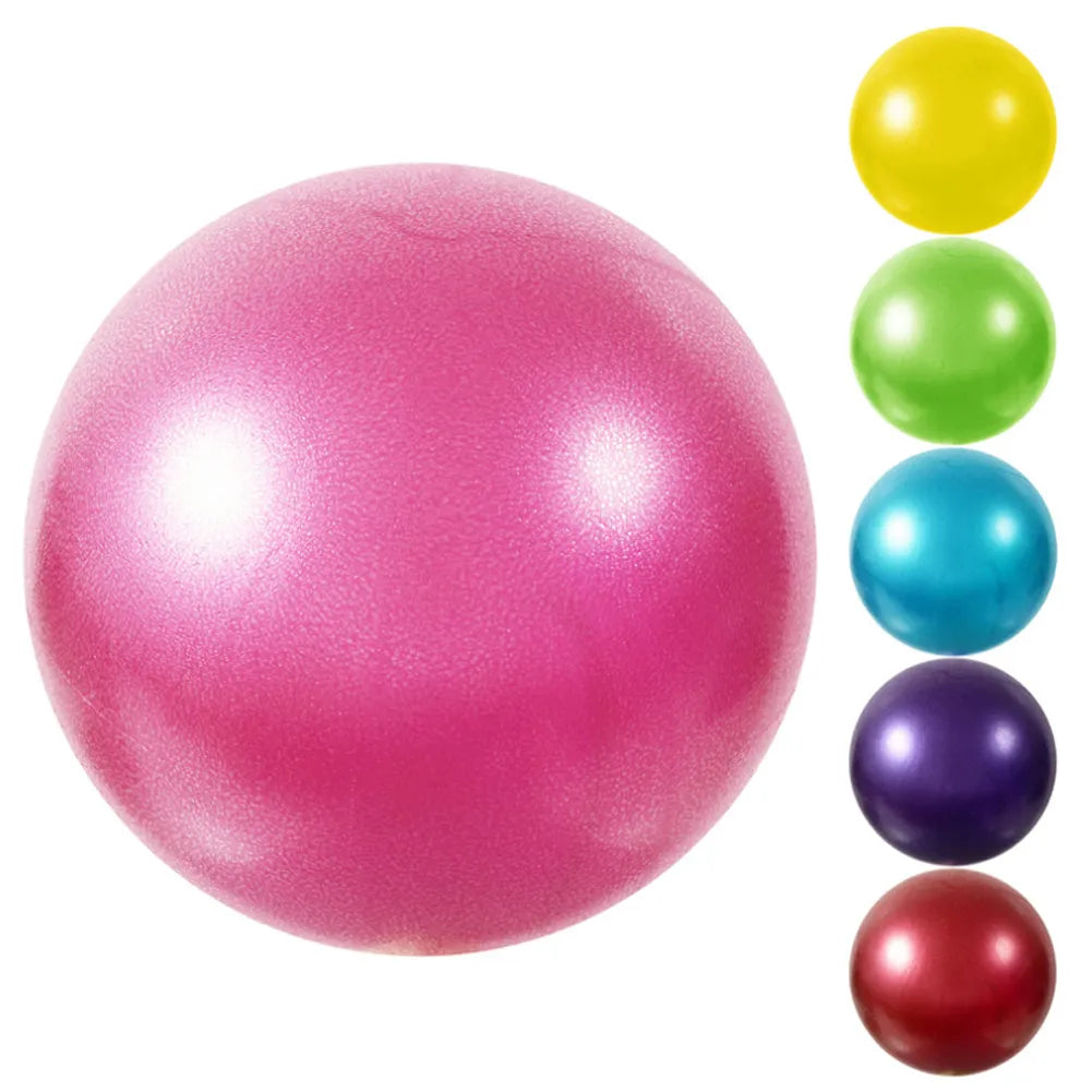 25cm Pilates Ball Explosion-proof Yoga Core Ball Indoor Balance Exercise Gym Ball for Fitness Pilates Equipment