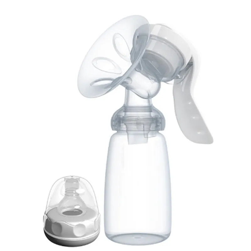 Hand-type Breast Pump Baby Milk Bottle Nipple With Sucking Function