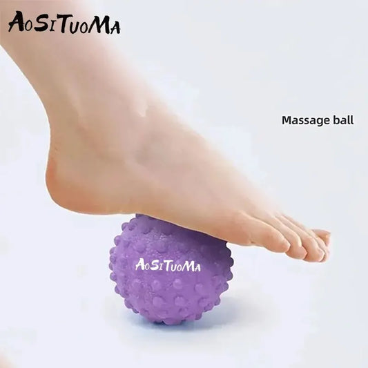 Fascia Ball Raised Point Massage Ball TPR Posture Master Yoga Ball Waist and Back Foot Massage Ball