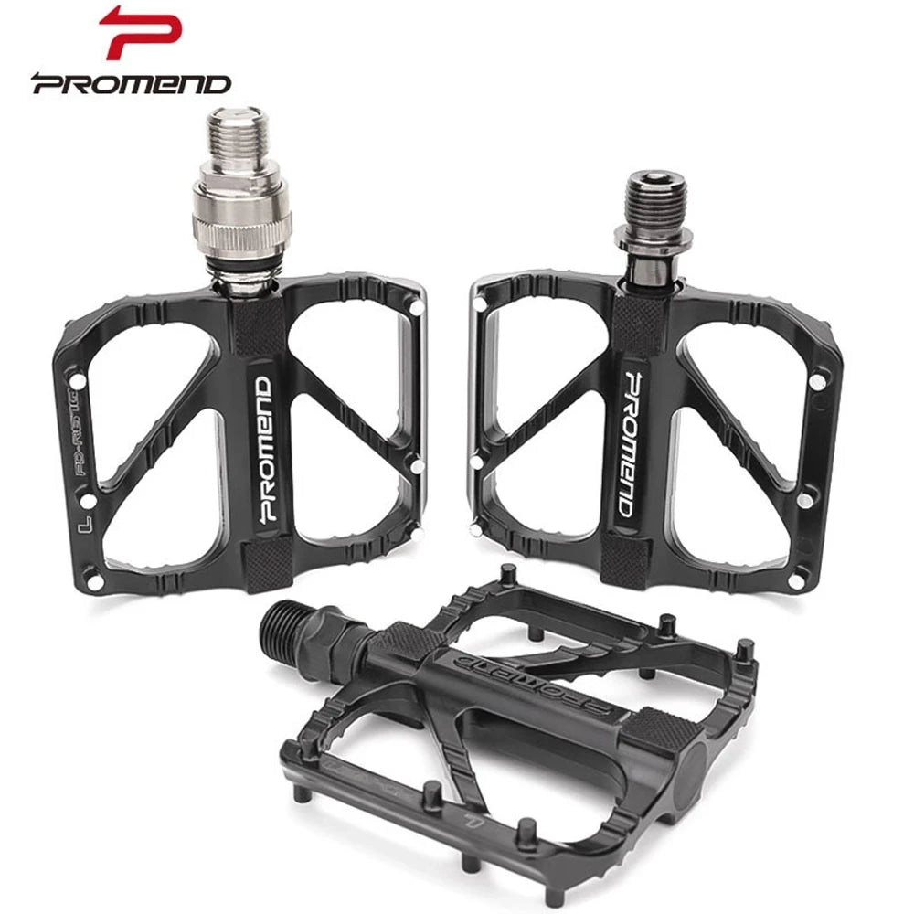 PROMEND Ultralight 3 Bearings Bicycle Pedal Road Mountain Bike Anti-slip Pedals Bearing Quick Release Aluminum Alloy Bike Parts